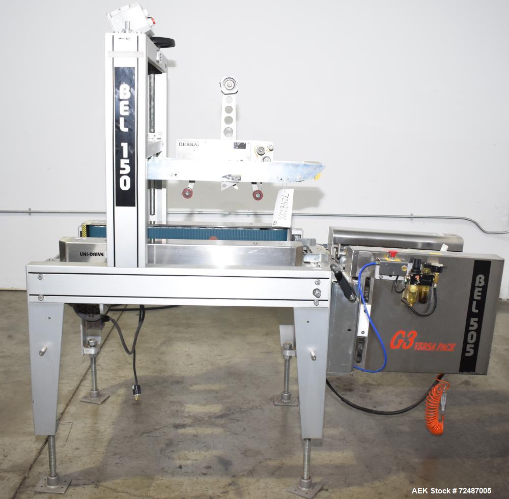 Wexxar-Belcor 505 Semi-Automatic Case Former / Case Erector with 150 Taper